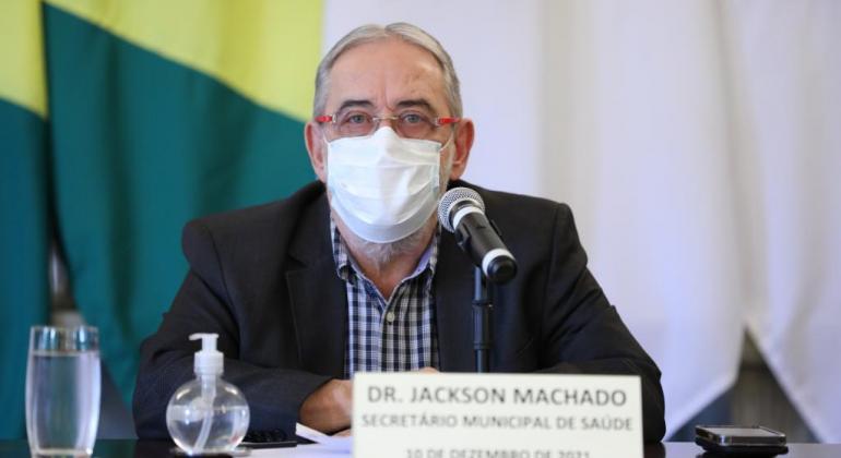 Secretário de Saúde Jackson Machado Pinto