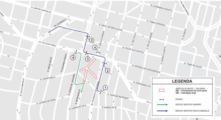 Operação de trânsito e transporte para a Festa Portuguesa, no sábado