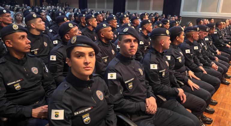 Patrulhamento da Guarda Municipal reforçado com a formatura de 35 novos agentes