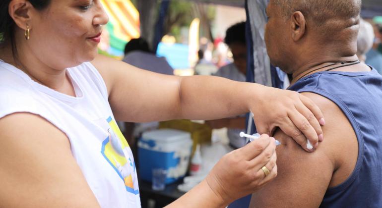 PBH garante vacinao contra a gripe de quase 25 mil pessoas durante Dia D