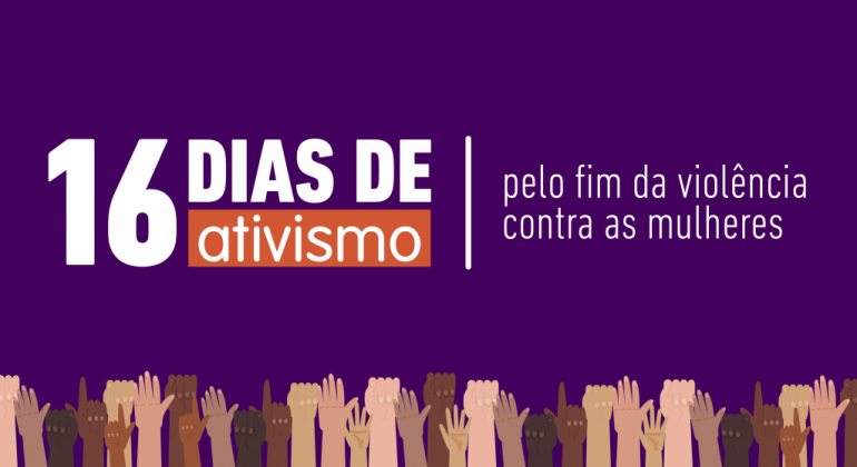 PBH adere à campanha "16 dias de Ativismo pelo Fim da Violência contra as Mulheres" Arte feita pela Prefeitura