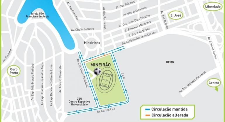 Operação para o jogo Atlético-MG x Fluminense, neste domingo, dia 28 Operação para o jogo Atlético-MG x Fluminense, neste domingo, dia 28