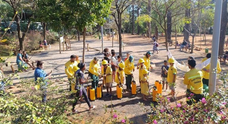 Projeto Ambientar integra celebração dos 128 anos do Parque Municipal