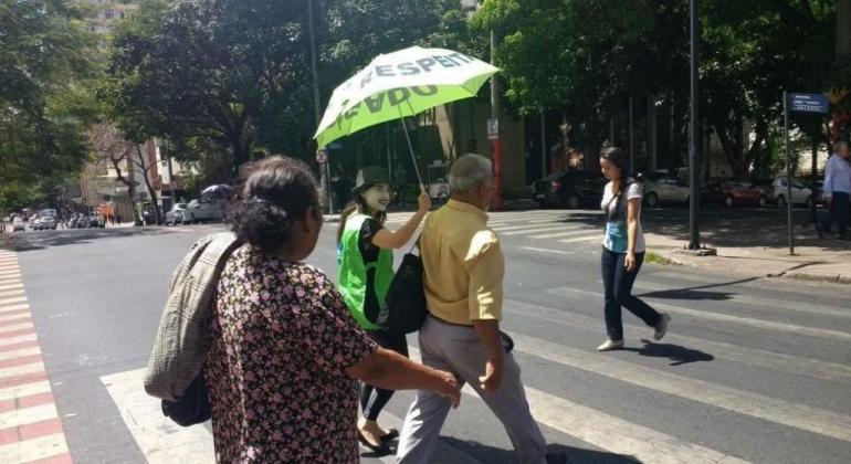 Ações da Semana Nacional do Trânsito têm foco nos pedestres e idosos Ações da Semana Nacional do Trânsito têm foco nos pedestres e idosos