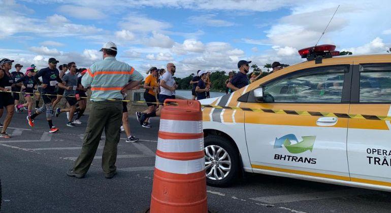 Operação de trânsito e transporte para a Volta da Pampulha, neste domingo (8)