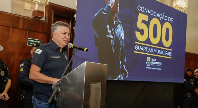 PBH anuncia convocação de 500 novos guardas municipais e mais investimentos na segurança pública