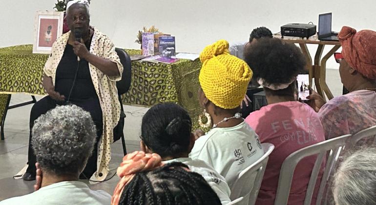 Escrevivências Femininas encerra o ano com a participação da escritora Conceição Evaristo