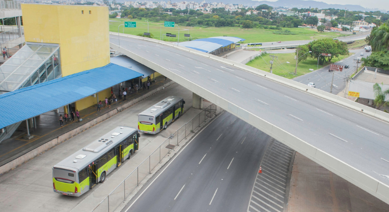 Estação Pampulha volta a ter embarque e desembarque de passageiros das linhas 63, 64 e 67