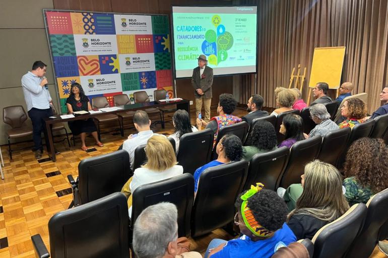 Impacto do clima no trabalho de catadores é debatido em evento na PBH Impacto do clima no trabalho de catadores é debatido em evento na PBH