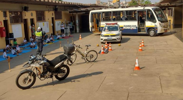  Guarda Municipal participa de atividades da Semana Nacional do Trânsito