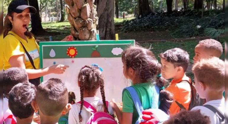 Ambiente em Foco Virtual estimula conexão de crianças com a natureza