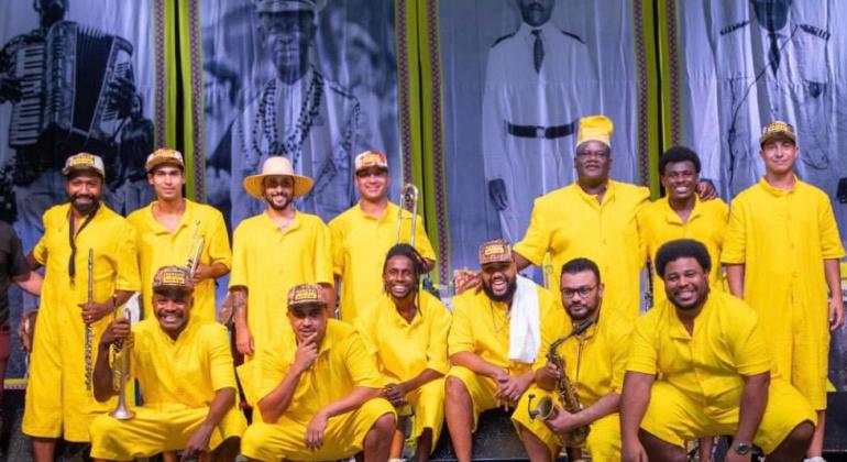 ‘Música de Domingo’ leva ritmos percussivos para o palco do Teatro Francisco Nunes em março