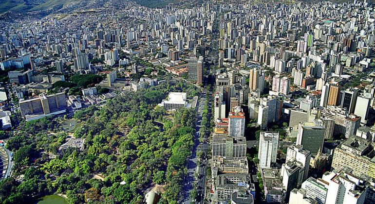 Vista aérea de Belo Horizonte