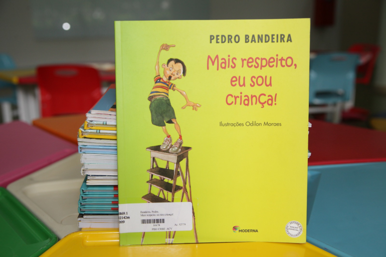 “Mais respeito, eu sou criança” lidera o ranking dos livros mais lidos por estudantes da Rede Municipal de BH em 2025
