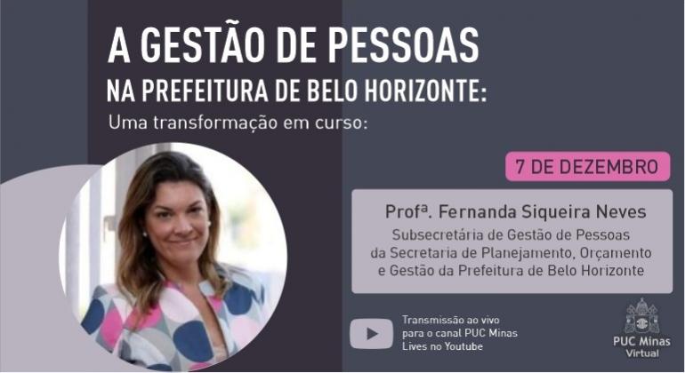 Modernização da área de Gestão de Pessoas na Prefeitura é tema de encontro na PUC Minas Arte feita pela Prefeitura