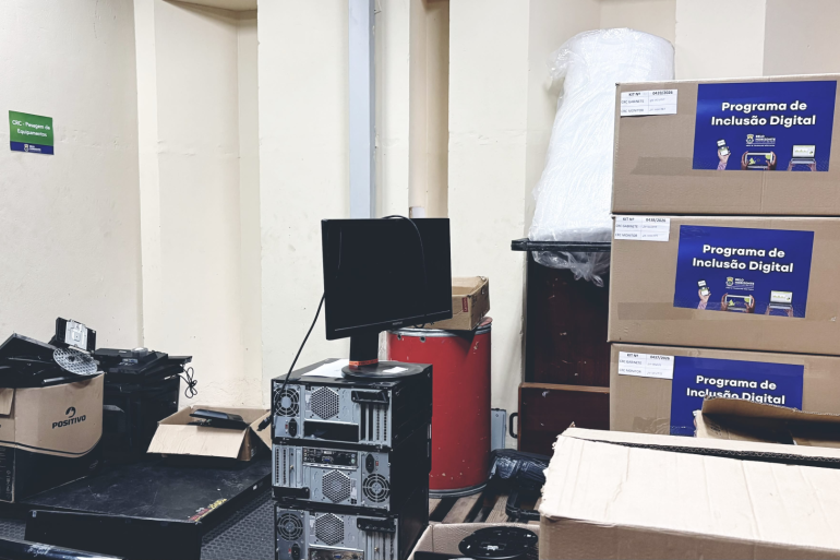 PBH garante o descarte correto de quase 80 toneladas de resíduos eletroeletrônicos PBH garante o descarte correto de quase 80 toneladas de resíduos eletroeletrônicos