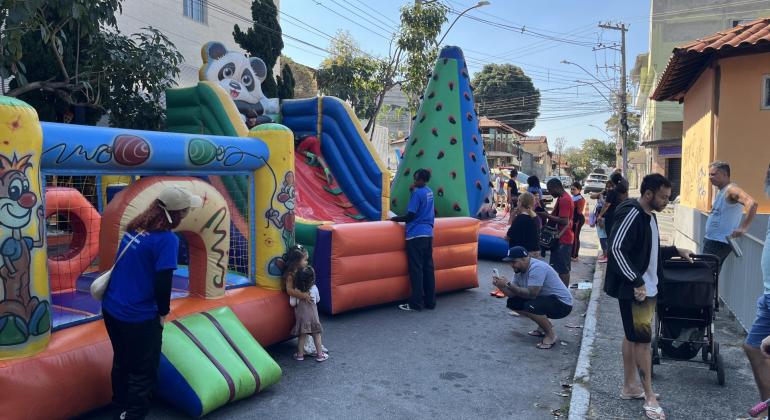 BH em Férias reuniu famílias e crianças no bairro Boa Vista neste sábado (26/07)