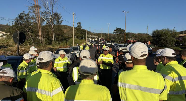  Mais 61 agentes da BHTrans são treinados para atuar no Novo Anel