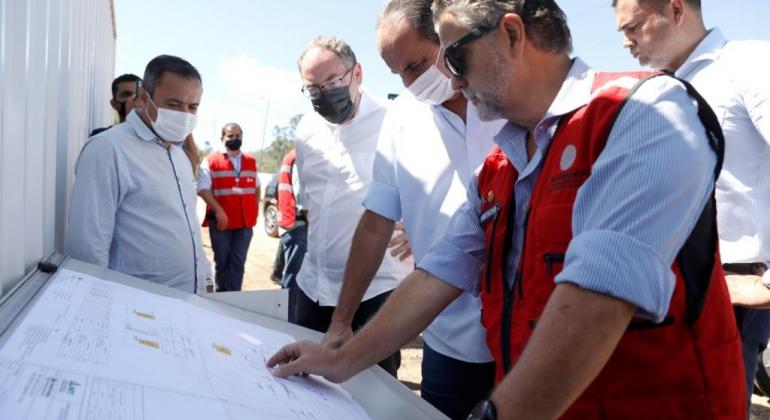  Prefeito Alexandre Kalil visita obras da área de escape do Anel Rodoviário