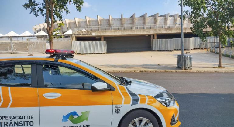 Operação de trânsito para Aulão de IA, no Mineirão, nesta quarta-feira (19)