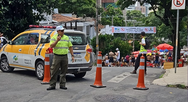 Operação de trânsito para desfile de blocos nesta quinta-feira (27) em BH