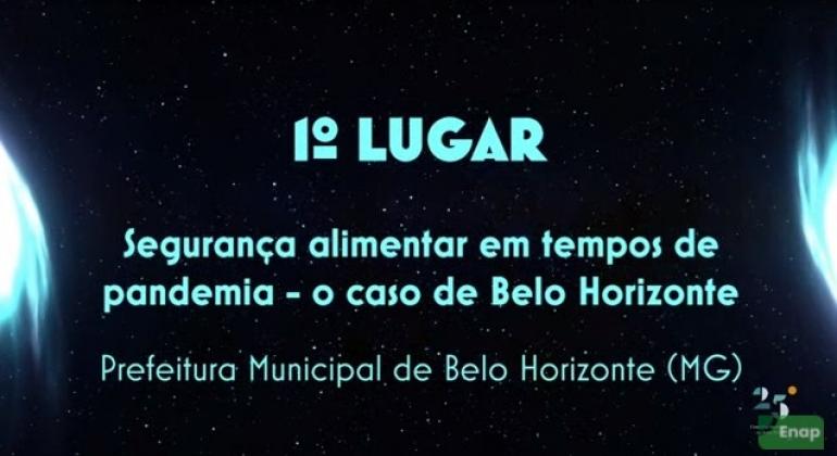  Iniciativa da Prefeitura de Belo Horizonte vence Concurso Nacional de Inovação no Setor Público 