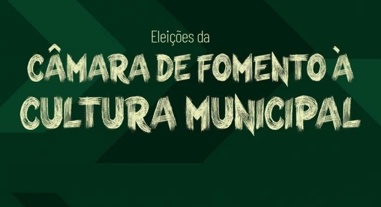 Votação para a nova Câmara de Fomento à Cultura Municipal termina dia 21 Arte feita pela Prefeitura