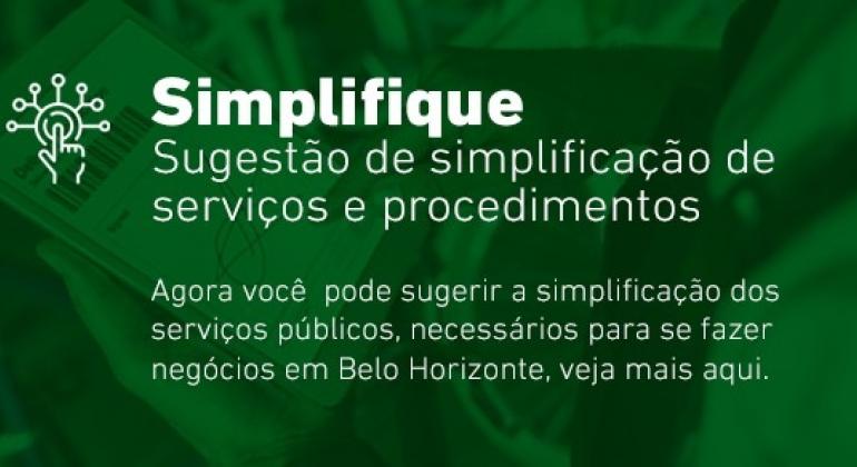 Prefeitura cria serviço exclusivo para que o cidadão contribua com a desburocratização de processos Arte feita pela Prefeitura