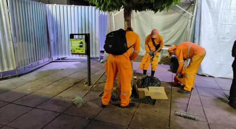 Coleta seletiva no Arraial de Belô recolhe quase uma tonelada de recicláveis 