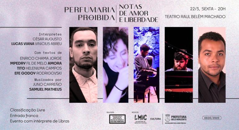 Teatro Raul Belém Machado recebe lançamento do álbum “Notas de Amor e Liberdade”