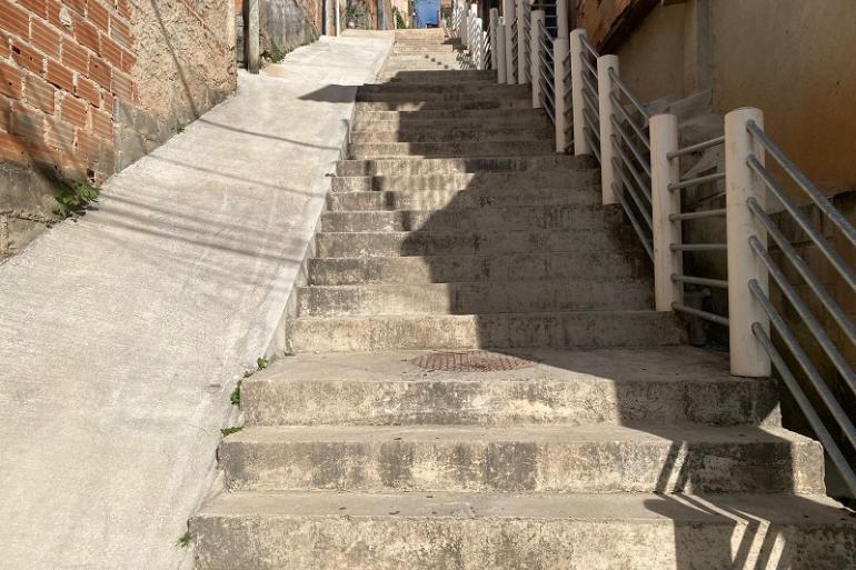A??es cont?nuas de urbaniza??o e mitiga??o de riscos s?o realizadas no Taquaril