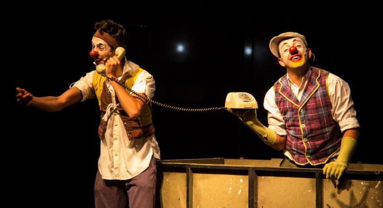 Barreiro recebe apresentação gratuita do espetáculo infantil TAP Clowns