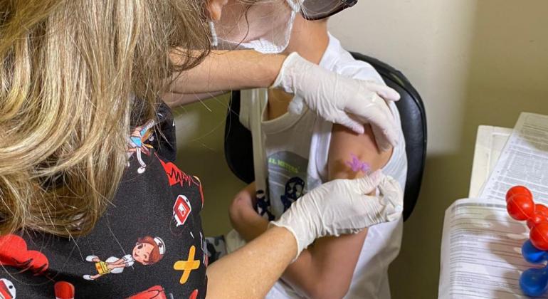 PBH convoca segundo grupo de crianças de 5 anos sem comorbidades para vacinação 