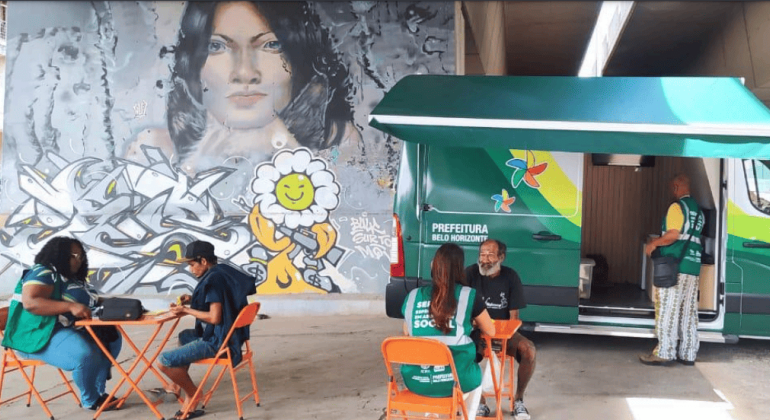 Vans modernizam o atendimento à população em situação de rua em BH