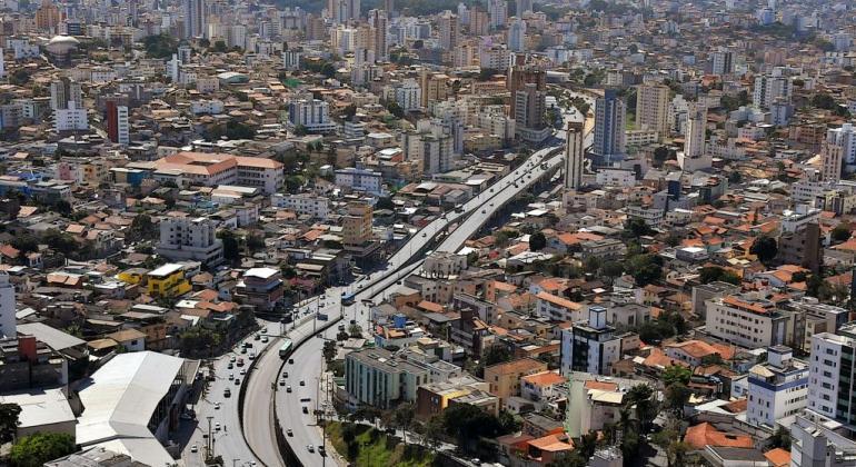 Vista aérea de Belo Horizonte