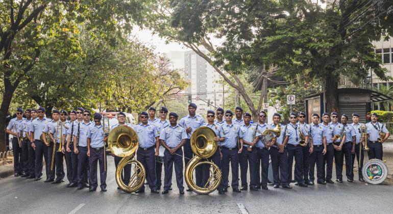 Banda da Guarda Civil Municipal está com a agenda aberta para apresentações em 2025