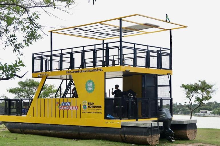 População poderá navegar na Lagoa da Pampulha a partir deste sábado (27)
