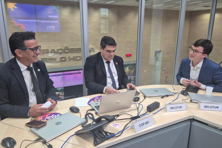 Modelo de gestão do COP-BH é apresentado a representante de Centro de Operações de Nova Iorque