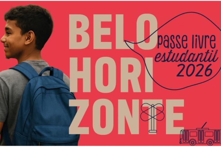 Prefeitura de Belo Horizonte fará mutirão de repescagem para inscrições do Passe Livre Estudantil Arte mostra um estudante com uma mochila nas costas olhando para o lado direito.
