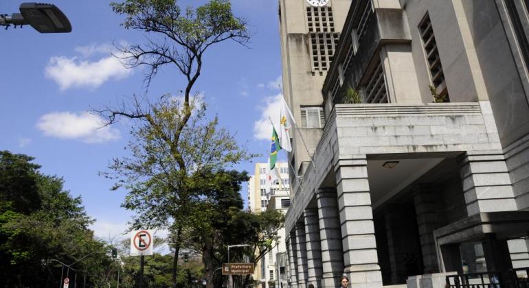 Fachada da Prefeitura de Belo Horizonte