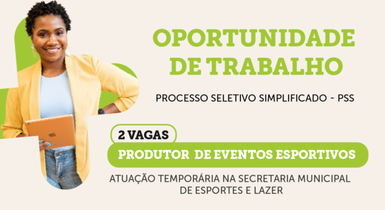 PBH abre processo seletivo para área de esportes e lazer PBH abre processo seletivo para área de esportes e lazer