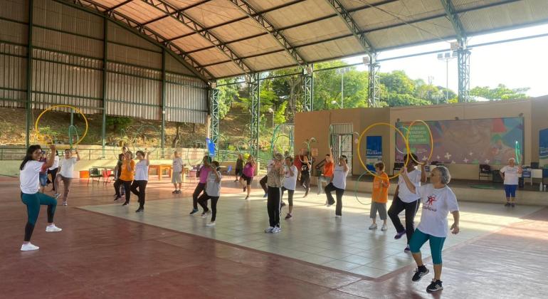 Vida Ativa celebra a marca de 3,5 mil idosos atendidos em BH Vida Ativa celebra a marca de 3,5 mil idosos atendidos em BH