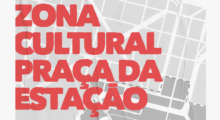 O objetivo é potencializar as atividades artísticas e culturais da região e promover atividades e ocupações deste espaço da cidade. Arte: PBH Zona cultural da Praça da Estação