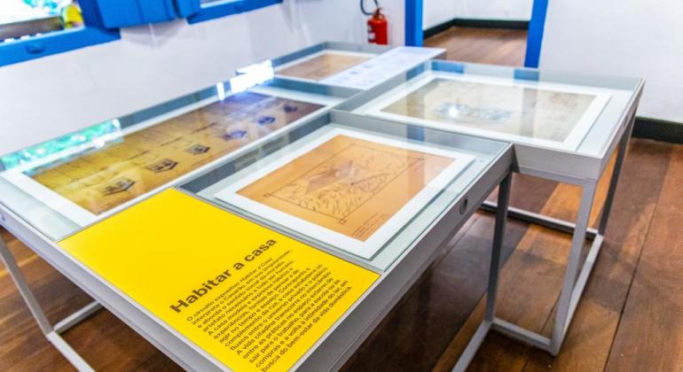 Imagem da exposição “Complexa Cidade”, no Museu Histórico Abílio Barreto