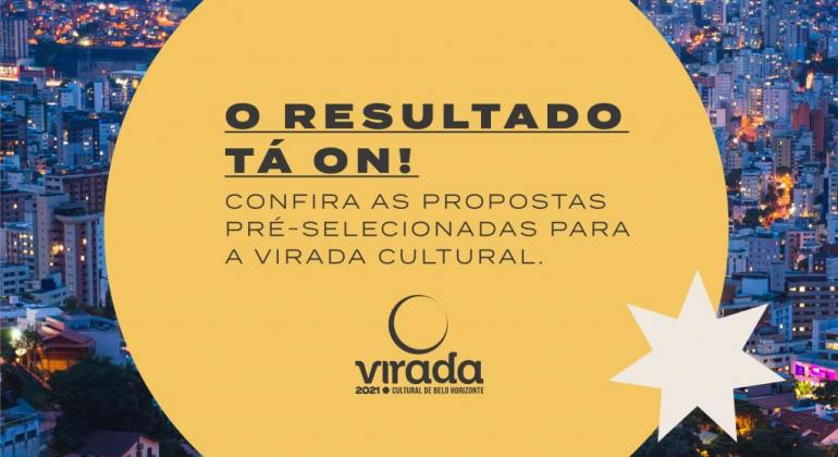 Prefeitura divulga atrações pré-selecionadas para a Virada Cultural O resultado tá on!