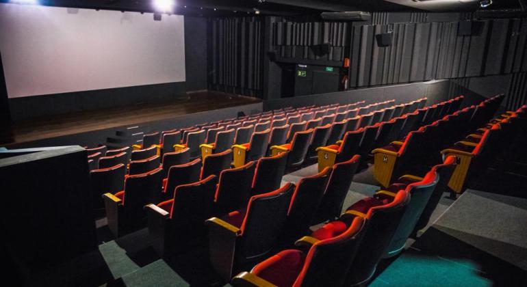Cine Santa Tereza será reaberto ao público a partir da quarta-feira, dia 4 de ag Imagem do Cine Santa Tereza