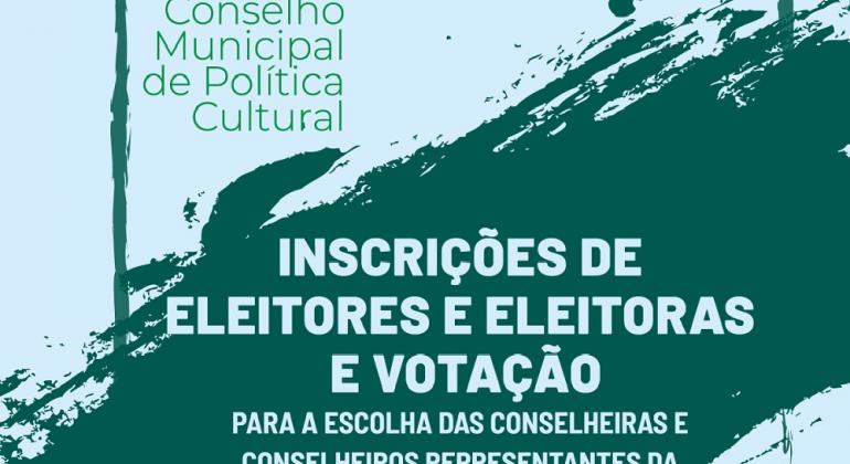 PBH abre votação para a escolha do novo Conselho Municipal de Política Cultural Informações sobre a votação para novos conselheiros.