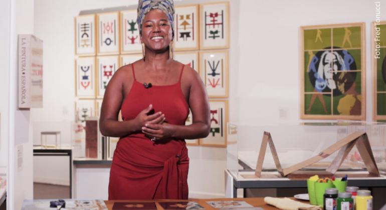 Oficina virtual "Estamparia Afro" é atração do Pampulha Território Museus Estamparia Afro