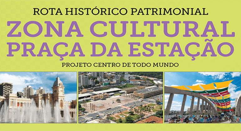 Prefeitura promove passeio educativo pela Zona Cultural Praça da Estação