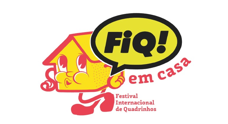FIQ em Casa promove lives sobre a produção de quadrinhos em tempos de quarentena Arte para o Festival Internacional de Quadrinhos
